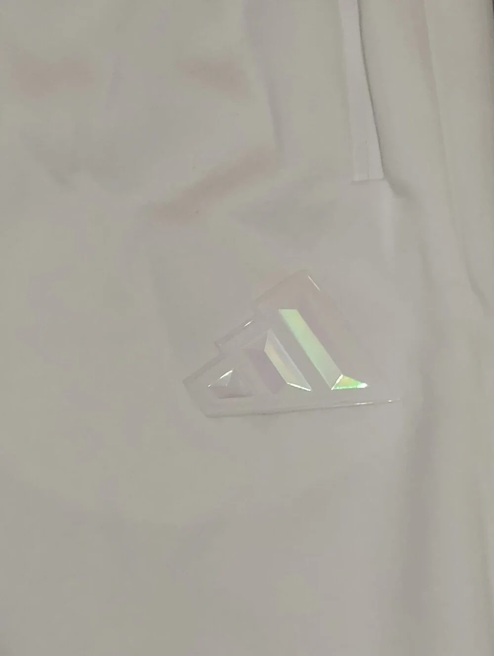 Adidas Z.N.E Jogger Pants Mens Large Tall White Drawstring Running Training NWT